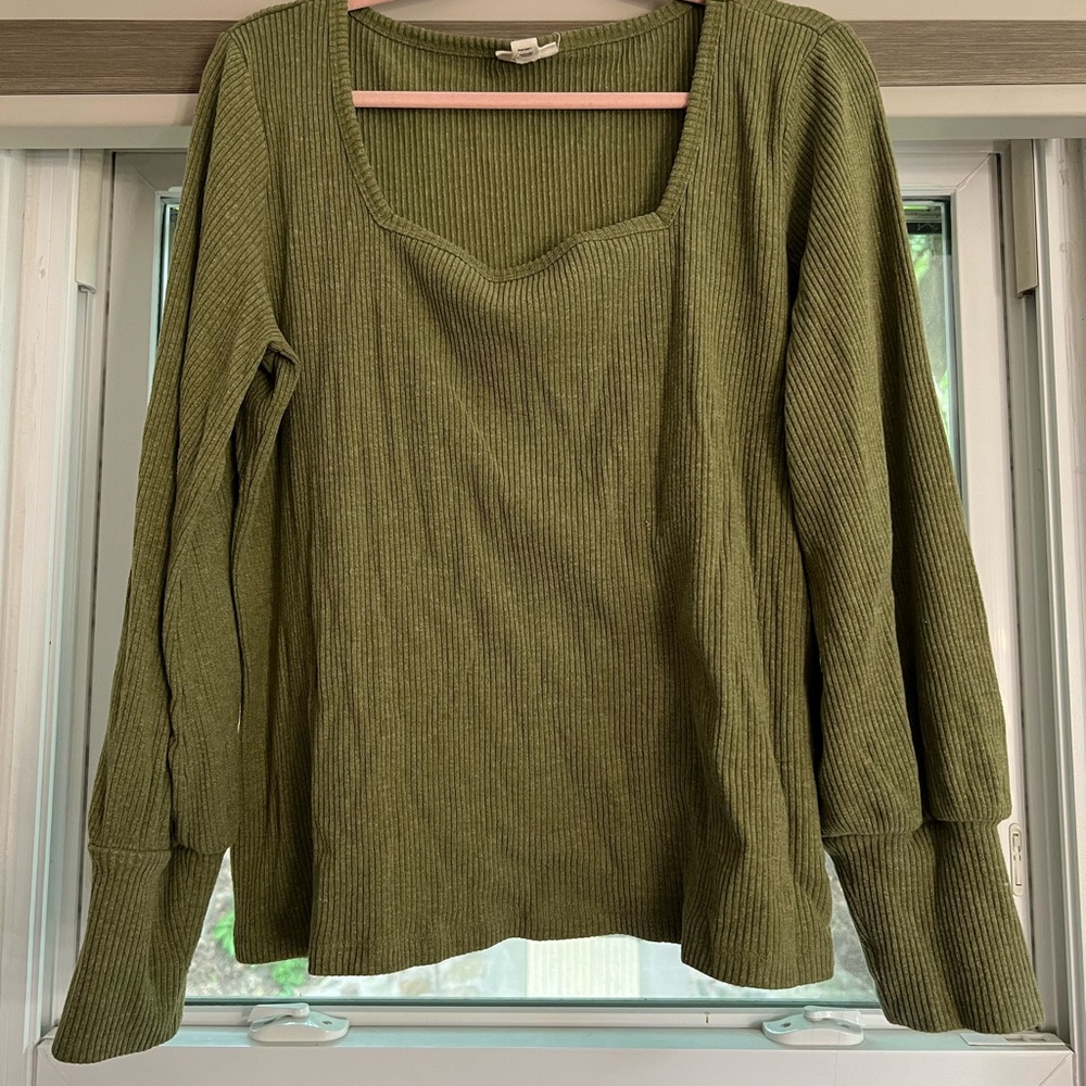Olive Green Long Sleeve